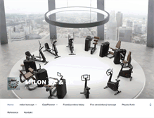 Tablet Screenshot of miloncircle.com